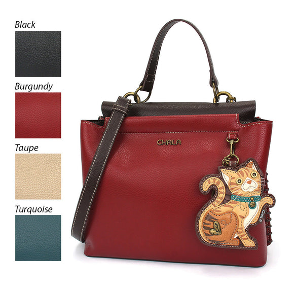 Charming Satchel - Tabby Cat Orange