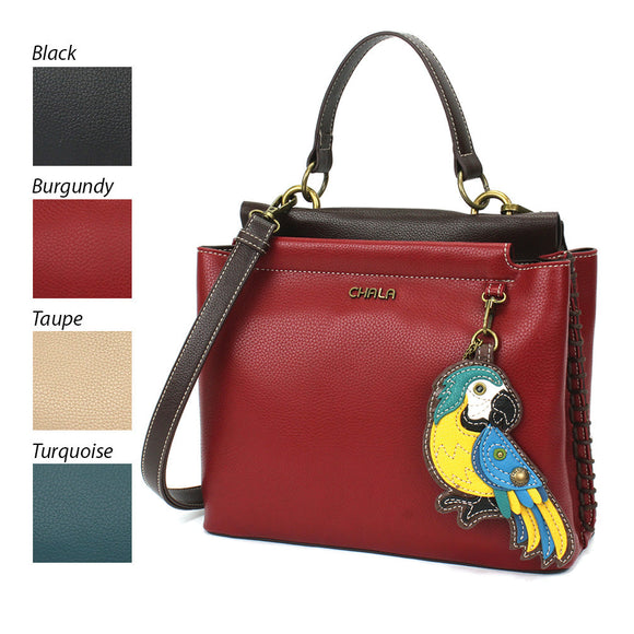 Charming Satchel - Blue Parrot