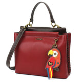 Charming Satchel - Red Parrot
