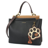 Charming Satchel - Pawprint Ivory