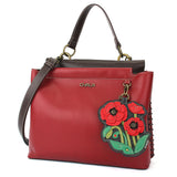 Charming Satchel - Red Poppy