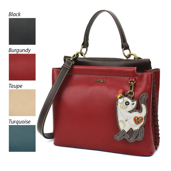 Charming Satchel - Playful Cat