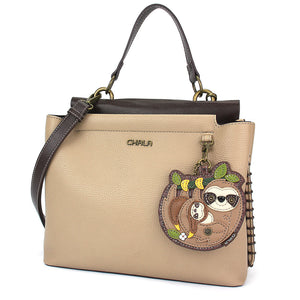 Charming Satchel - Sloth Family