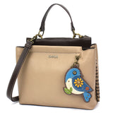 Charming Satchel - Blue Bird