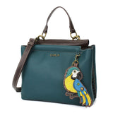 Charming Satchel - Blue Parrot