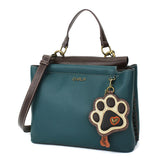 Charming Satchel - Pawprint Ivory