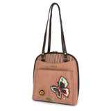 Convertible Backpack Purse - Butterfly