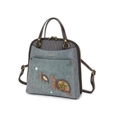 Convertible Backpack Purse - Turtle