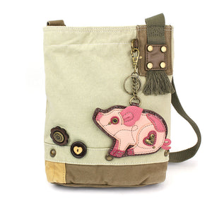 Patch Crossbody - Pig