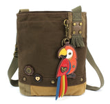 Patch Crossbody - Parrot Red