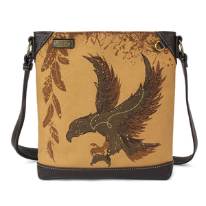 Safari Canvas Crossbody - Eagle
