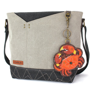 Prism Crossbody - Crab Orange