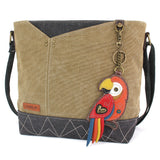 Prism Crossbody - Parrot Red