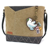 Prism Crossbody - Charming Charms Dove+PEACE