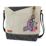 Prism Crossbody - Charming Charms Lavender Ribbon