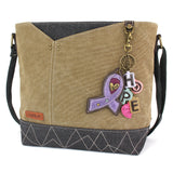 Prism Crossbody - Charming Charms Lavender Ribbon