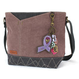 Prism Crossbody - Charming Charms Lavender Ribbon