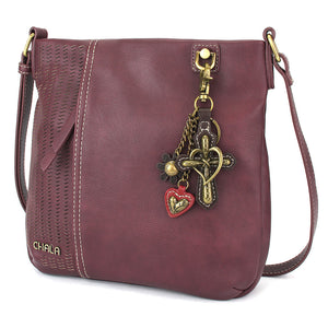 LaserCut Crossbody - Metal Charming Cross