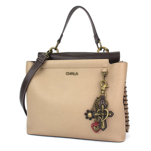 Charming Satchel - Metal Charming Cross