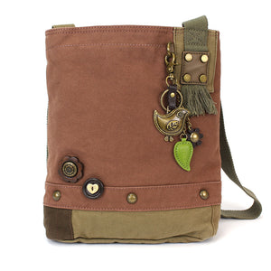 Patch Crossbody - Metal Bird