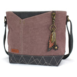 Prism Crossbody - Metal Charming Feather