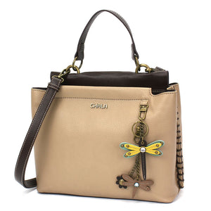 Charming Satchel - Mini Keychain Dragonfly Yellow