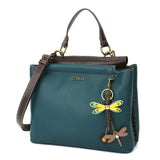 Charming Satchel - Mini Keychain Dragonfly Yellow