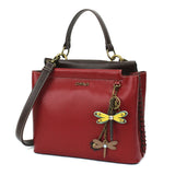 Charming Satchel - Mini Keychain Dragonfly Yellow